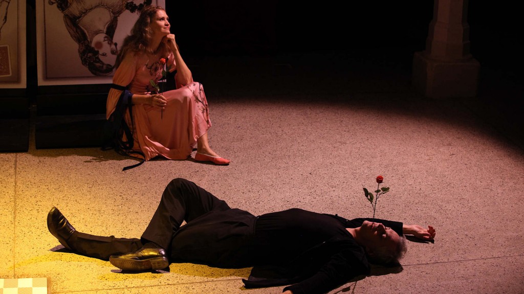 WORT_ensemble 2009: Dina Kabele & Michael Schefts in "Leonce & Lena"