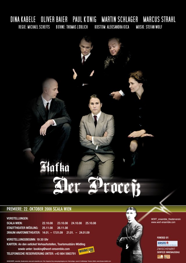 WORT_ensemble 2008: Franz Kafkas "Der Proceß"